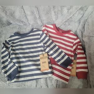 Ruff Hewn Long sleeve stripped shirts in 24 months